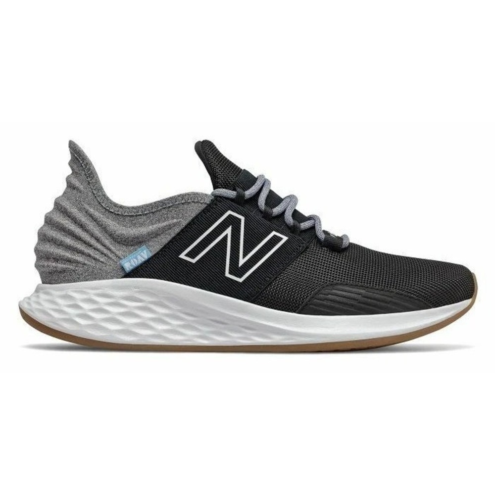 Men's Size 9.5 New Balance Fresh Foam ROAV Running Shoes Black/Grey MROAVTK